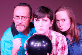 Michael Gene Mcfadden, Karin Terry, and Audrey Herold in More Fun Than Bowling Phoenix Theatre Edmonds